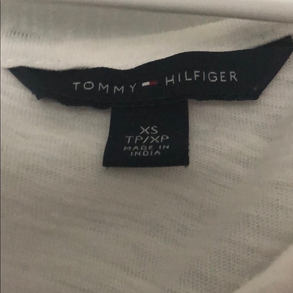 white tommy hilfiger top - Picture 3 of 4